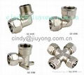 Cross Fitting Hydraulic Adapter  4