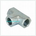 High Quality Adapter Tee Hydraulic Fitting 1