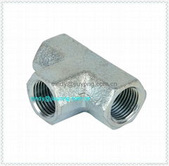 High Quality Adapter Tee Hydraulic Fitting