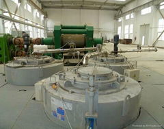 Magnesium alloy casting and rolling system