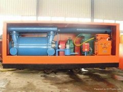 Mine mobile gas drainage pumping station