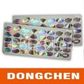 2013 High quality dot matrix hologram stickers 4