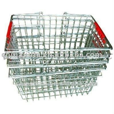 Wire shopping basket