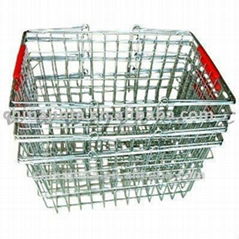 Wire shopping basket