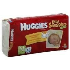 Hug-gies Sup-reme Little Snu-gglers Diapers Big pack 216 Diapers