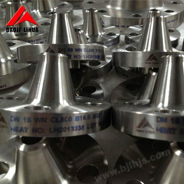 Titanium flanges