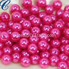 Quality imitation pearl glass bead for jewelry making