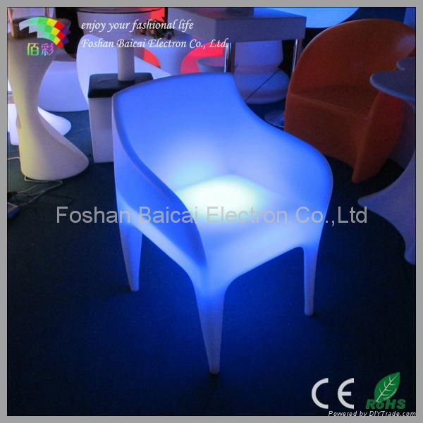 Glow Plastic Chair 2