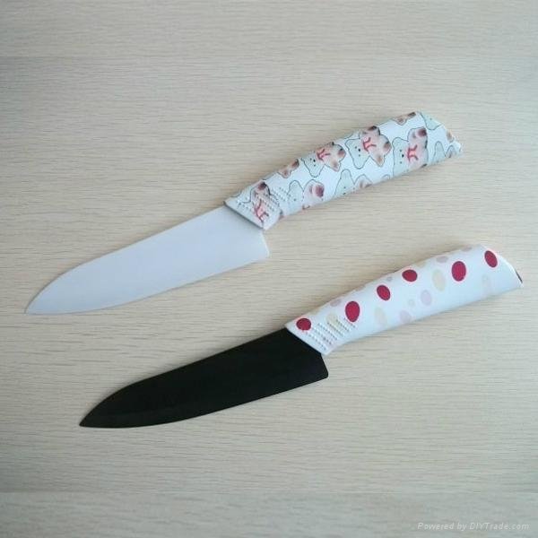 Ceramic knife for kitchen with ABS handle 4