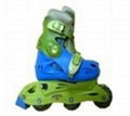 three wheels in line skates 1