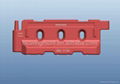 blow mould for plastic water-safety&road barriers 1