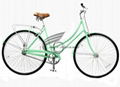 26Inch Lady bicycle(Pastel Green)