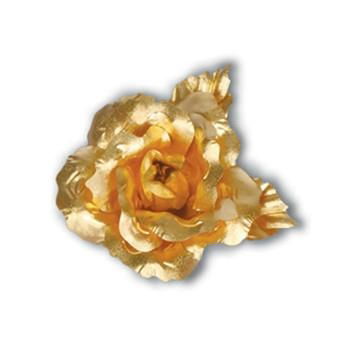 24k Gold Foil Flower13 4