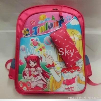 2013 new style girl's school bag 3