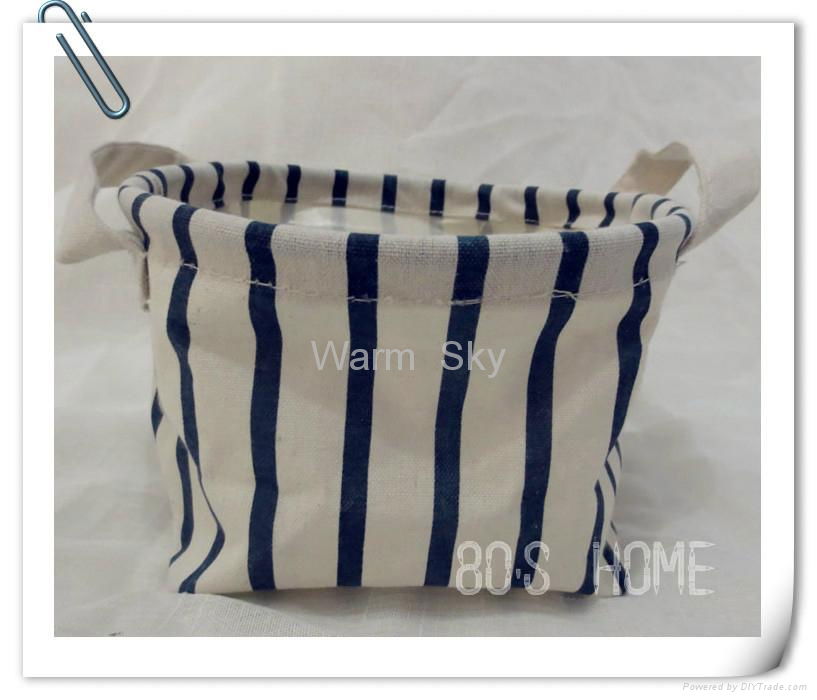 Cotton sundries bag with handle 2