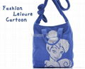 Canvas foldable shopping bag  4