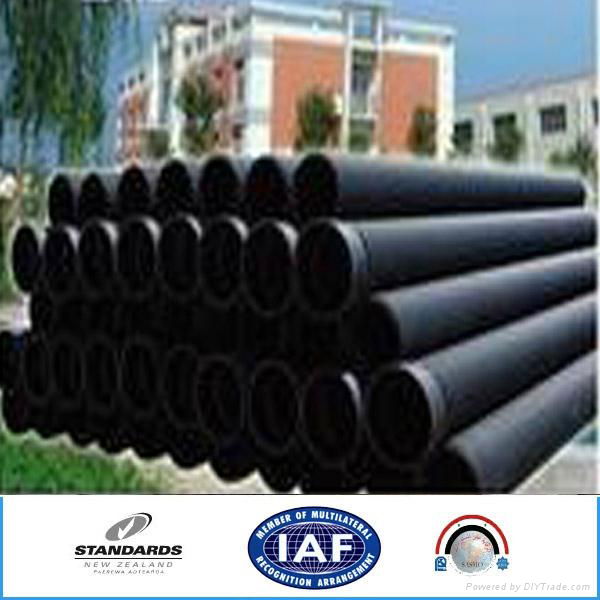 ISO standard hdpe double wall corrugated pipe