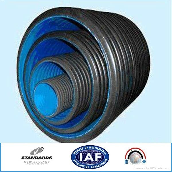 ISO standard hdpe double wall corrugated pipe 2