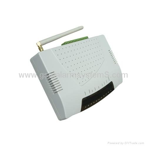 GSM intruder security alarm system with 3 relay control