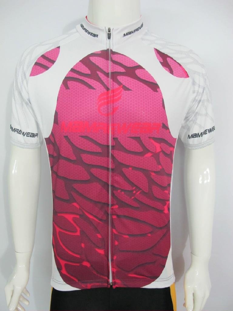 cycling  jersey with sublimation printing