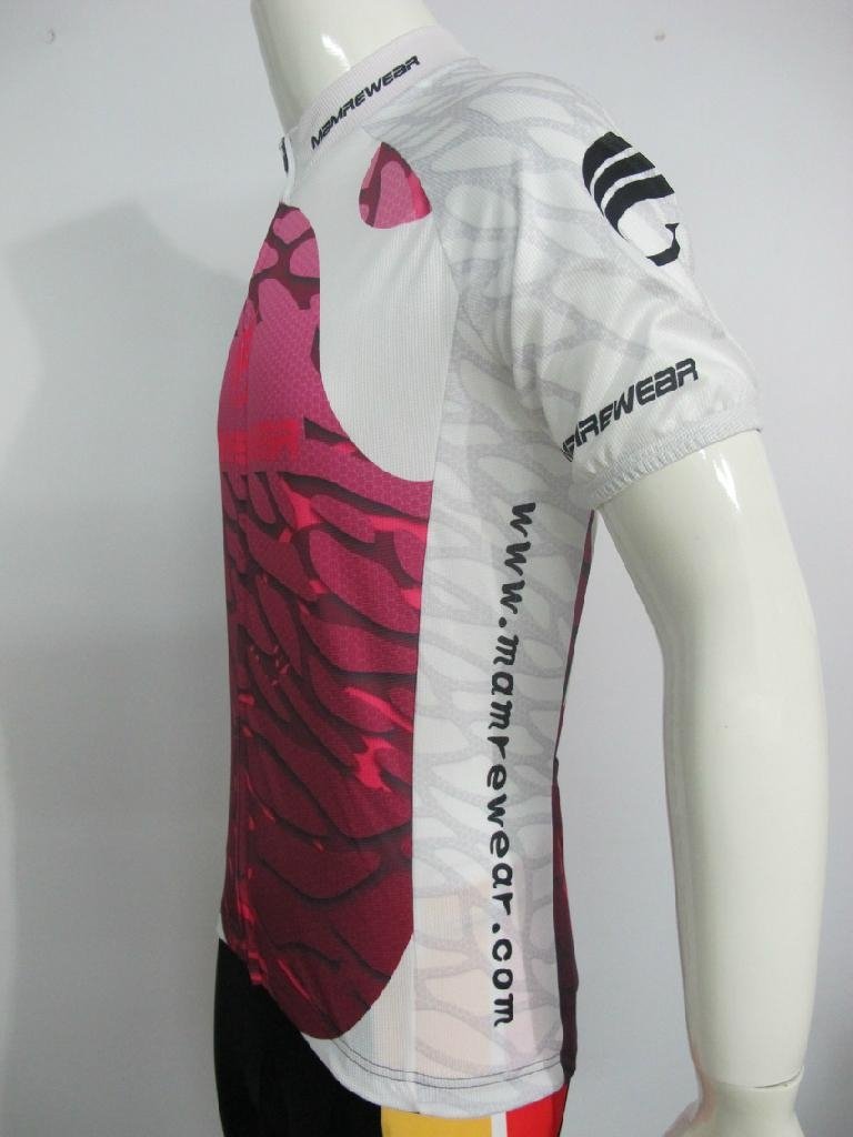 cycling  jersey with sublimation printing 2