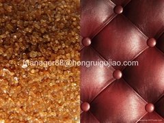 Fine animal bone glue for leather