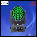 LED Moving head with zoom 36pcs 10W 4in1