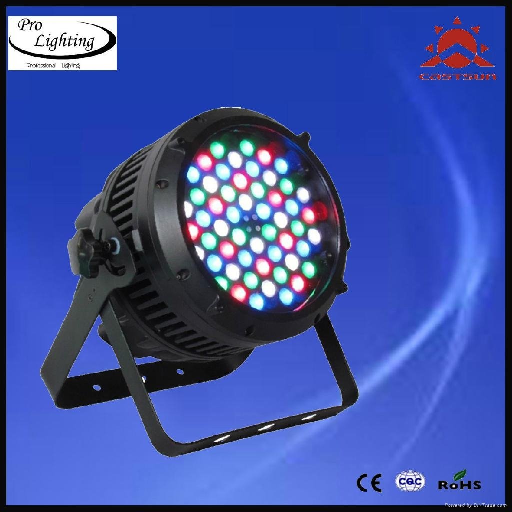 54*3W Waterproof LED PAR with zoom