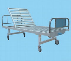 1 Crank Manual Hospital Bed Medical Furniture for Disable People