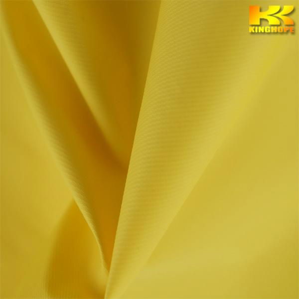 Nylon jacquard spot PU clear coating fabric