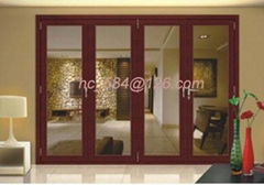 Aluminum Clad Wood Folding Door(AN808 )