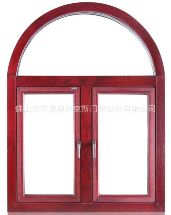 Aluminum Clad Wood Outside-swing Window With Mosquito Mesh(AN108)