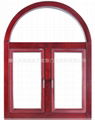 Aluminum Clad Wood Outside-swing Window With Mosquito Mesh(AN108)