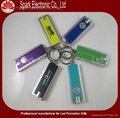 custom led keychain flash light