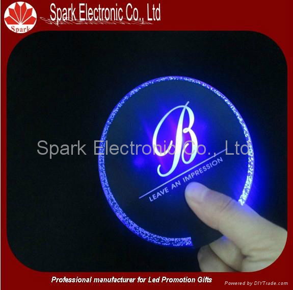 led bottle coaster wholesale 