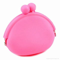 Silicone Coin Purse  with Lovely Candy Color