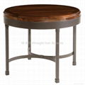 Wrought iron breakfast table MBB-001  3