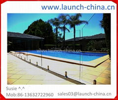 frameless glass pool fence for swimming pool