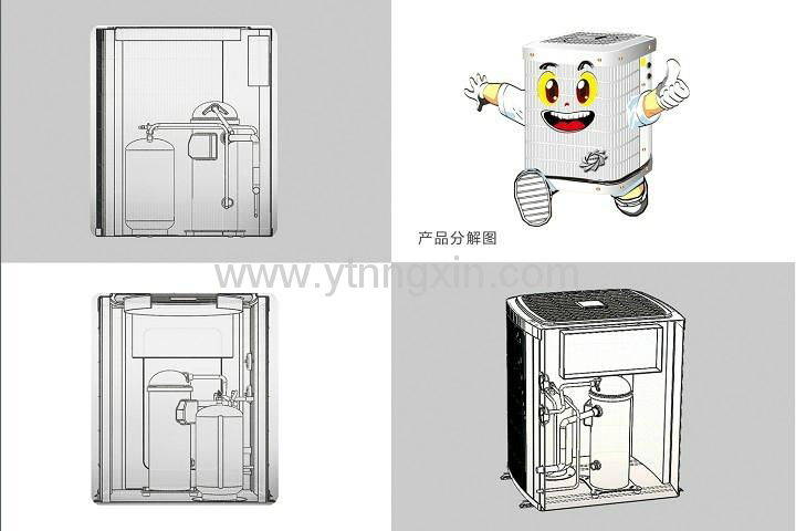 hot sales ,NINGXIN micro-channel refrigeration unit  4