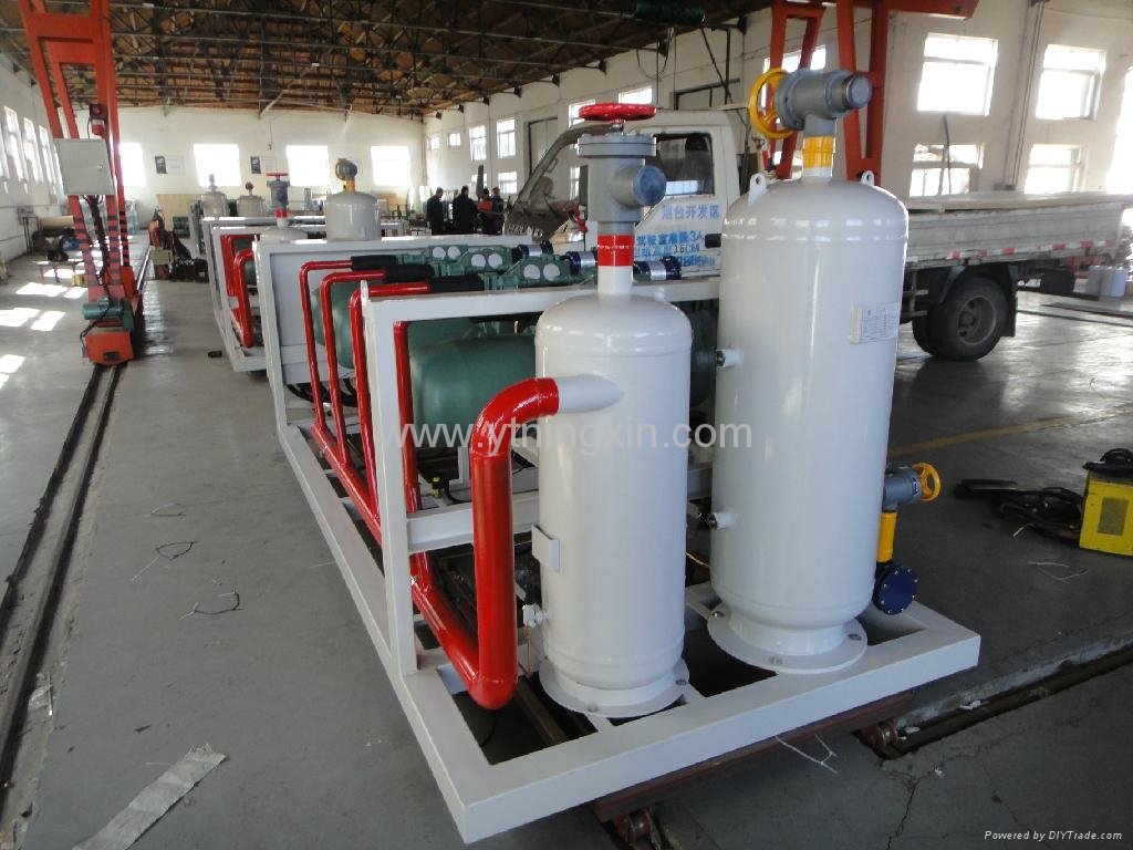 NINGXIN high&midium temp screw compressor paralled unit for large cold 2