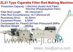 Cigarette Filter Rod Making Machine