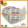 paper adhesive sticker with roll