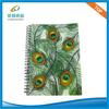 Colourful PP cover spiral notebook