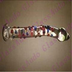 Glass Dildo Anal plug glass sex toys 