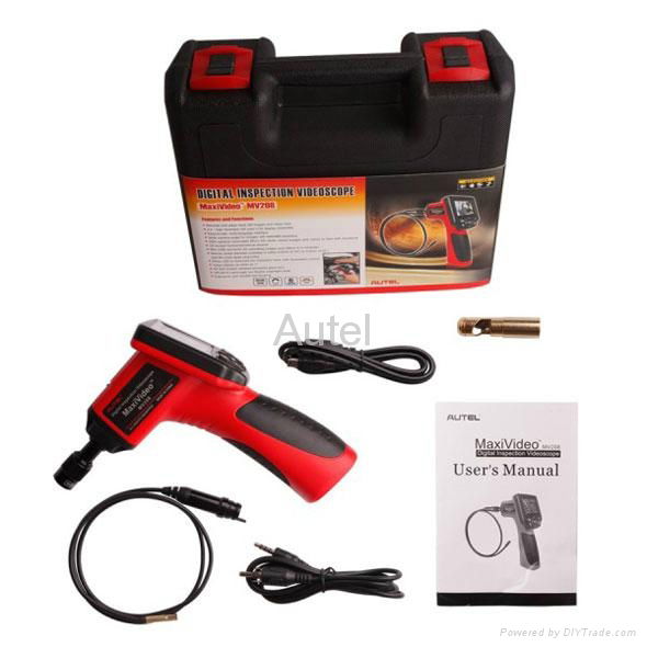 Autel MaxiVideo MV208 with 5.5mm Diameter Imager Head Inspection Camera Digital  5