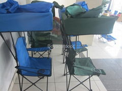 Beach folding canopy chair