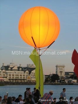 inflatable stand light balloon for decoration and advertising