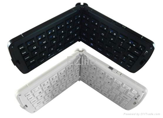 High quality bluetooth wireless folding keyboard for iPad mini 2