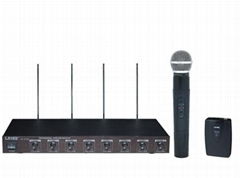 LS-3700A VHF Eight Channel Wireless Microphone