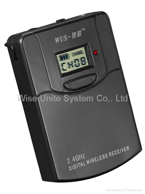 2.4GHz Wireless Tour Guide System Receiver